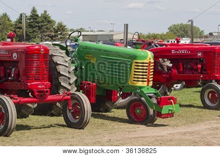 Colorful Tractors