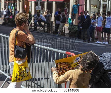 Tilskuere af Le Tour De France