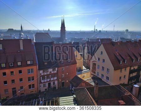 View From Kaiserburg Fortress, Nuremberg, Germany