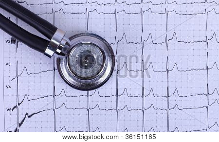 stetoskop a EKG