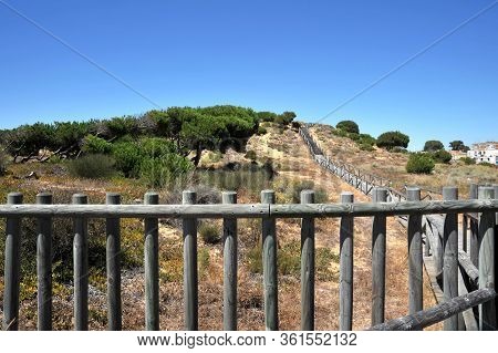 Matalascanas, Spain - July 10, 2011: Doana National Park In Andalusia, Spain.
