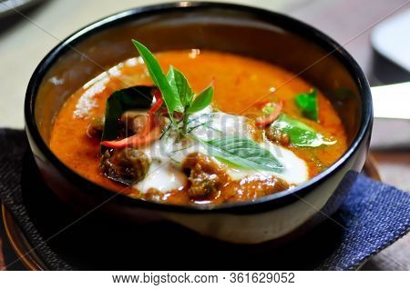 Beef Soup, Stew Beef Or Beef Curry Soup