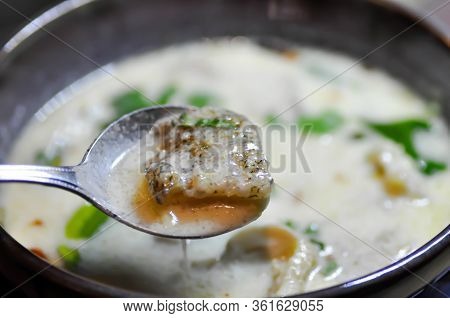 Thai Soup, Fish Soup Or Fried Fish Soup Or Spicy Fish