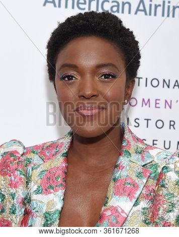 LOS ANGELES - MAR 08:  Krys Marshall arrives for the 8th Annual Women Making History Awards on March 08, 2020 in Los Angeles, CA                