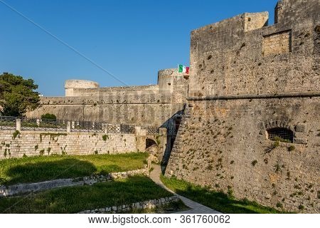 Swabian Castle In Manfredonia, Italy