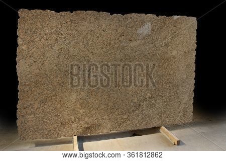 A Large Slab Of Natural Yellow Stone Is Called Giallo Veneziano Original Granite