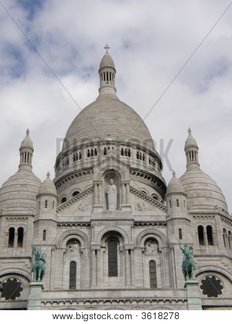 Basilique Du Sacre Coeur v Paříži
