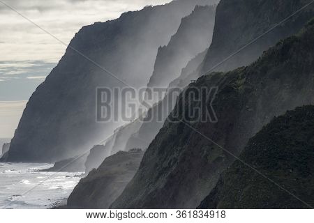 Portugal Madeira Porto Moniz Coast