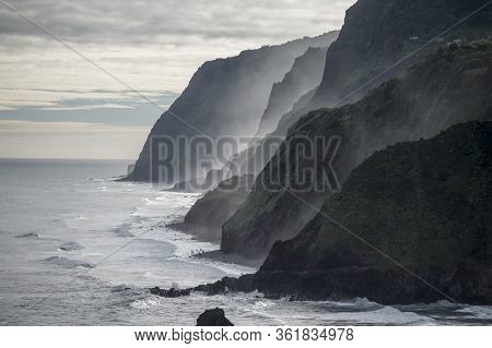 Portugal Madeira Porto Moniz Coast