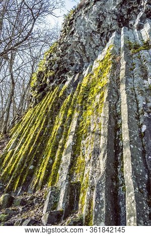 Stone Waterfall, Somoska, Siatorska Bukovina, Slovak Republic. Travel Destination. Tourist Attractio