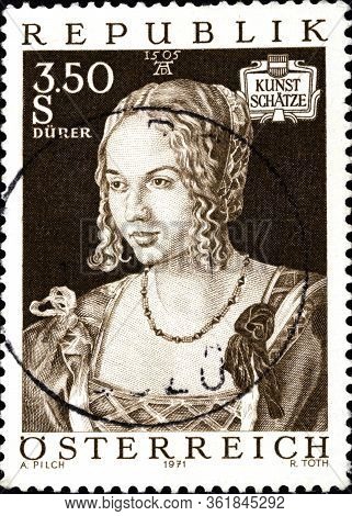 02.09.2020 Divnoe Stavropol Territory Russia Postage Stamp Austria 1971 Art Treasures In Austria Ven