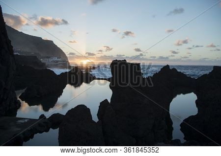 Portugal Madeira Porto Moniz Coast