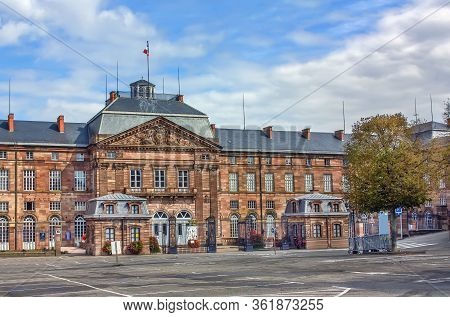 Rohan Castle Is An Eighteenth-century Neoclassical Palace In The City Of Saverne In Alsace, France