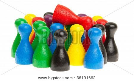 Red Pawn Is Crowdsurfing