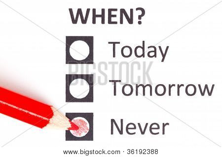Red Pencil Choosing (deadline)