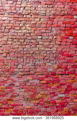 Surface Of Abstract Decorative Mosaic Made Of Smalt With High Resolution For The Background. For You