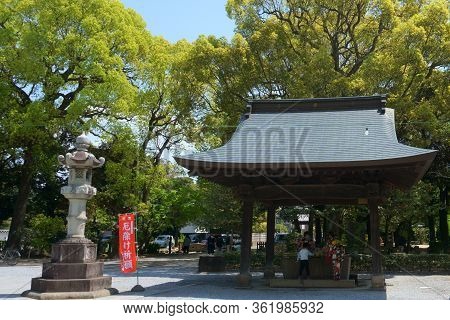 Ashikaga, Tochigi / Japan April 29, 2019 Bannaji Temple Is The Most Famous Buddhist Temple In Ashika