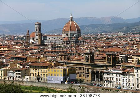 Allgemeine Ansicht von Florenz