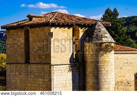 Monastery Of San Pedro De Arlanza, Benedictine Monastery In Province Burgos, Castilla Y Leon In Spai