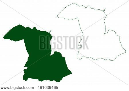 Copanatoyac Municipality (free And Sovereign State Of Guerrero, Mexico, United Mexican States) Map V