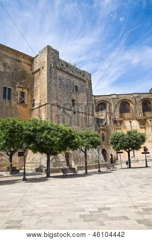 Palazzo gallone. Tricase. Puglia. Italia.