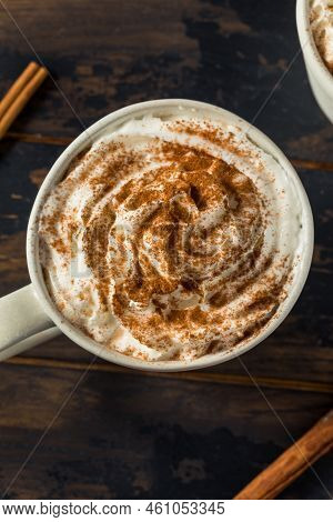 Warm Pumpkin Spice Latte