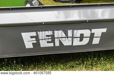 Germany - Wetzlar July 08:  Fendt Is A German Manufacturer Of Agricultural Tractors And Machines, Ma