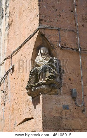 Palazzo storico. Tricase. Puglia. Italia.