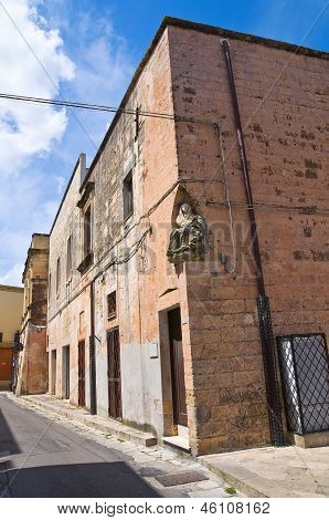 Vicolo. Tricase. Puglia. Italia.