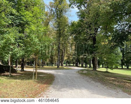 The Snežnik Castle Park - Stari Trg Pri Lozu, Slovenia (park Ob Gradu Snežnik Ali Grajski Park Snežn