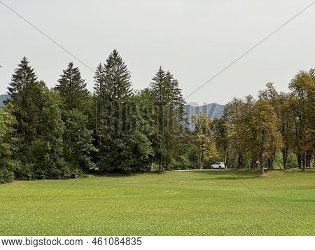The Sneznik Castle Park - Stari Trg Pri Lozu, Slovenia (park Ob Gradu Snežnik Ali Grajski Park Snežn
