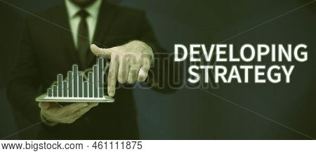 Inspiration Showing Sign Developing Strategyorganizations Process Changes To Reach Objectives. Busin