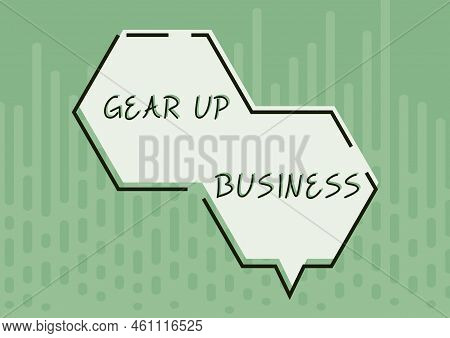 Writing Displaying Text Gear Up Businesstool For Assessing Needs Of Idea And Create Plan. Internet C