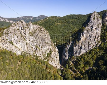 Aerial View Of Erma River Gorge, Bulgaria