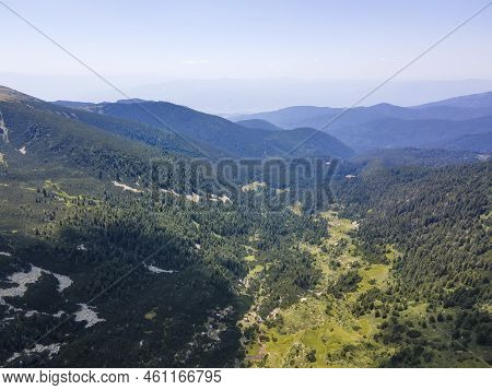 Aerial View Of Pirin Mountain Near Begovitsa Hut, Bulgaria