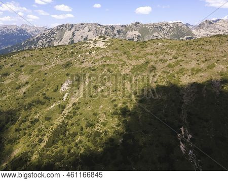Aerial View Of Pirin Mountain Near Begovitsa Hut, Bulgaria