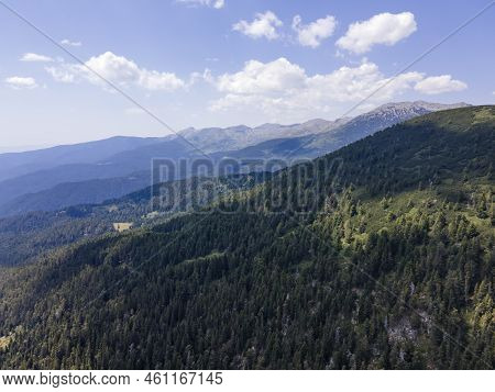 Aerial View Of Pirin Mountain Near Begovitsa Hut, Bulgaria