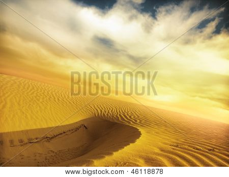 paesaggio del deserto