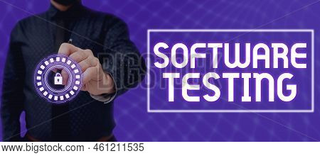 Conceptual Caption Software Testinginvestigation Provide Information About The Quality Of It. Busine