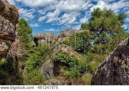In Cuenca There Is A Park With Very Strange And Original Shapes Caused By The Erosion On The Rock, L