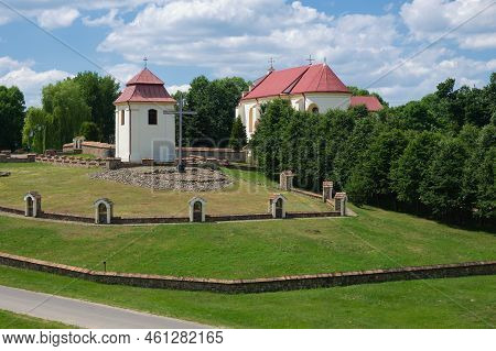 Old Ancient Catholic Church Of St George In Kremyanitsa, Zelva District, Grodno Region, Belarus.