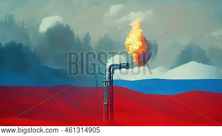 Concept Of Political Crisis In Natural Gas Industry, Embargo Of Russian Gas