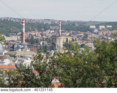 Aerial View Of Brno