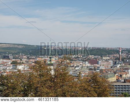 Aerial View Of Brno
