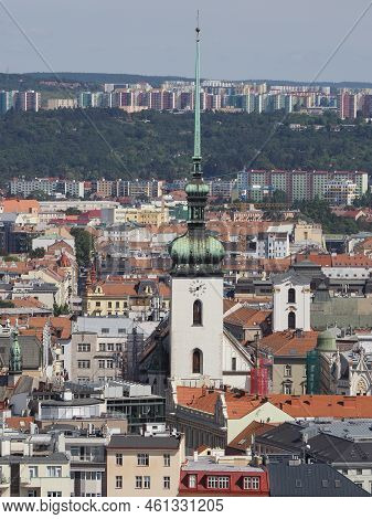 Aerial View Of Brno