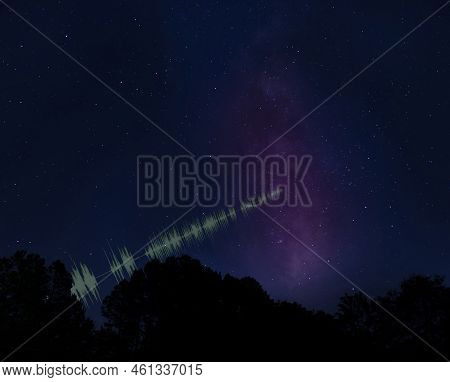 Signal From Somewhere In The Milky Way Raching Earth