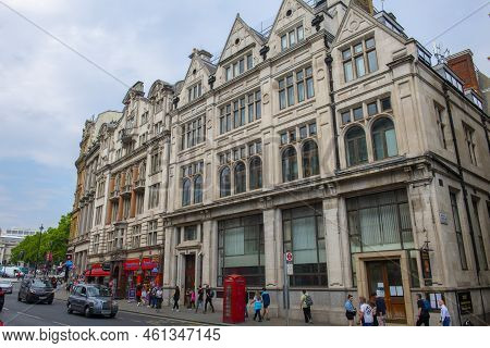 London - Jun. 23, 2022: Whitehall House At 15 Whitehall Near Trafalgar Square In City Of Westminster