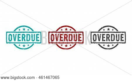 Overdue Stamp And Stamping