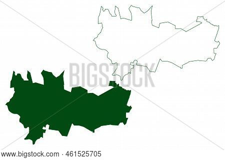 Tlapehuala Municipality (free And Sovereign State Of Guerrero, Mexico, United Mexican States) Map Ve