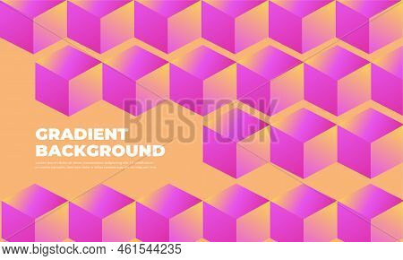 Abstract Colorful Gradient Geometric Background. Modern Background Design  For Presentation Design. 